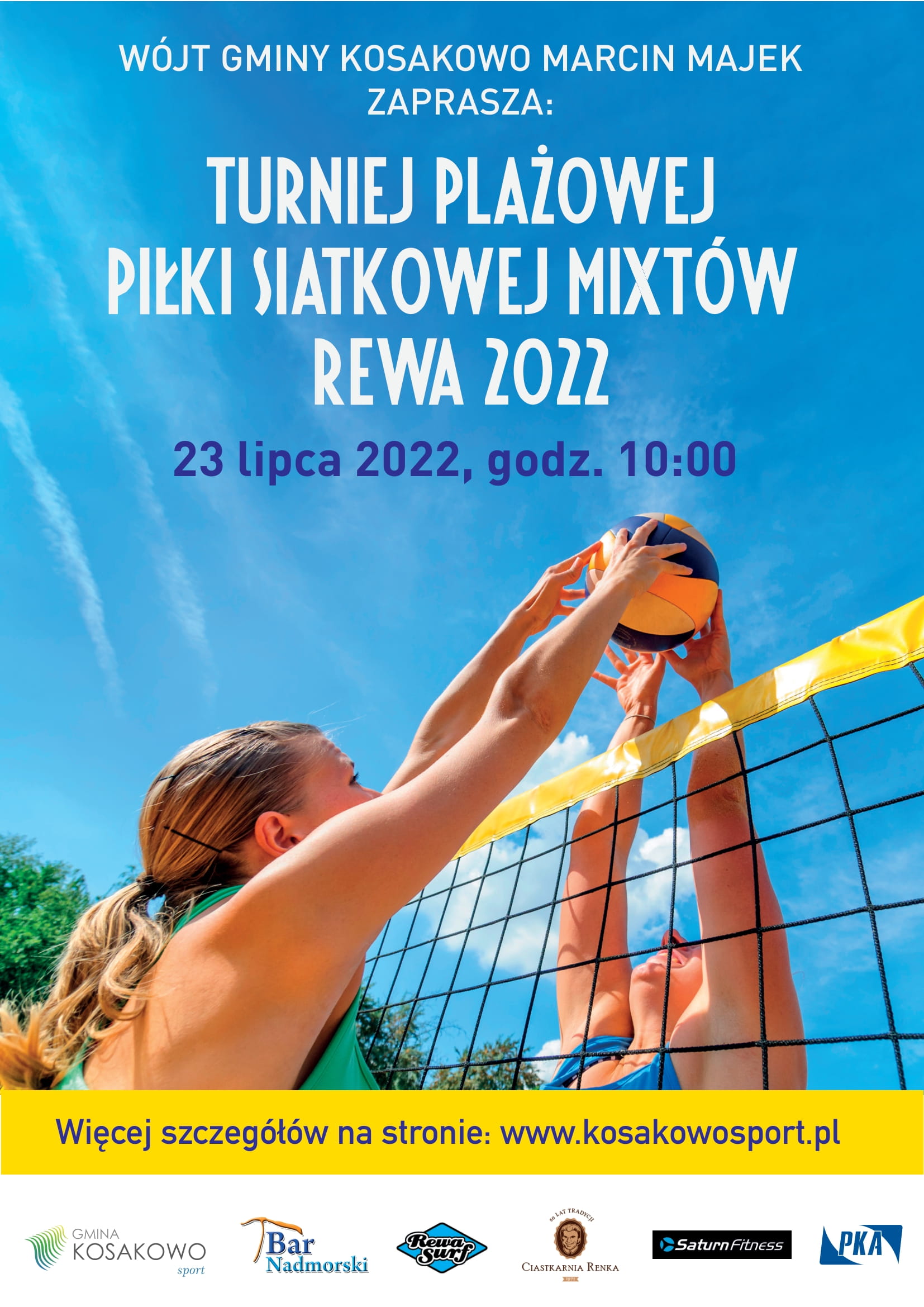 Turniej Plażowej Piłki Siatkowej Rewa 2022
