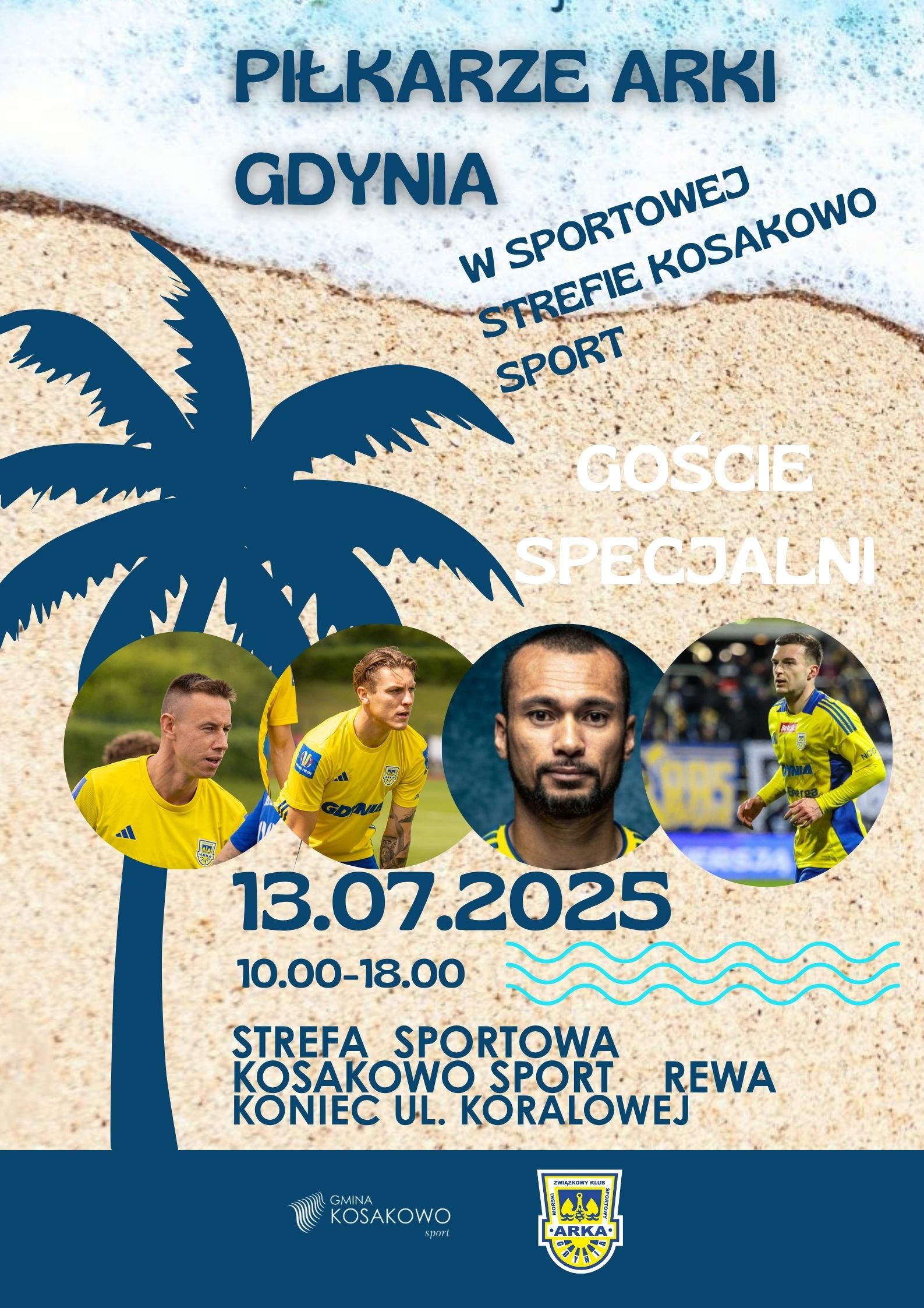PLAKAT PIŁKARZE ARKI W STTEFIE SPORTU