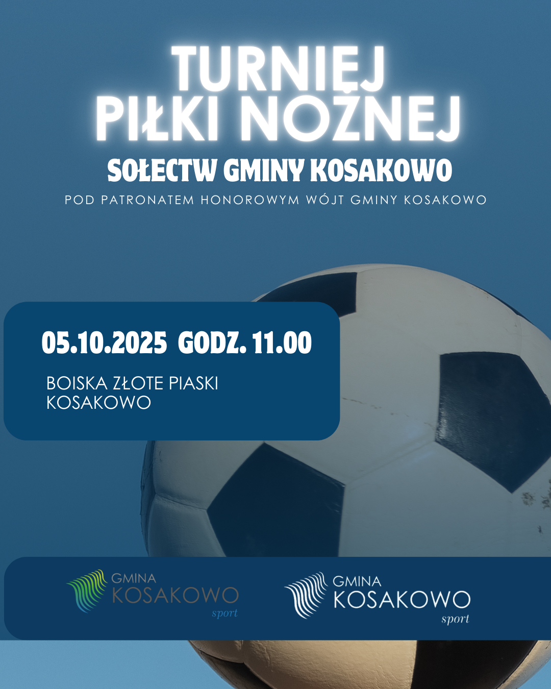 Turniej Piłki Nożnej Sołectw Gminy Kosakowo